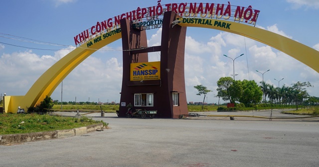 Huyện Phú Xuyên hoàn thành mặt bằng xây dựng chợ đầu mối tạm thời - Ảnh 1
