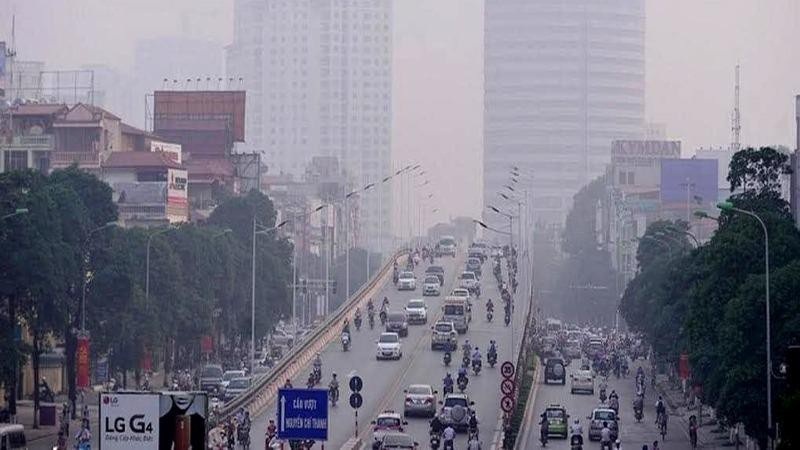 Ngày đầu tuần, chất lượng không khí tại Hà Nội ở mức kém - Ảnh 1