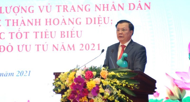 Hà Nội: Trao danh hiệu Anh hùng LLVTND cho Đoàn Thanh niên cứu quốc thành Hoàng Diệu và vinh danh "Công dân Thủ đô ưu tú" năm 2021 - Ảnh 3