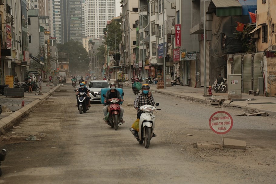 Hà Nội: Đường Vũ Trọng Phụng dự kiến hoàn thành trong tháng 11 - Ảnh 2