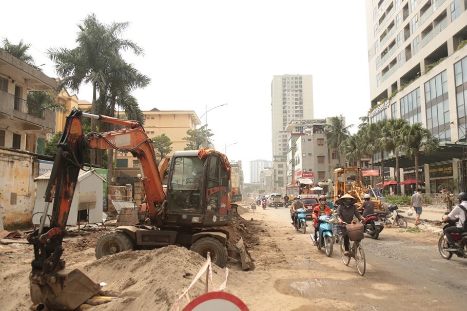 Hà Nội: Đường Vũ Trọng Phụng dự kiến hoàn thành trong tháng 11 - Ảnh 3