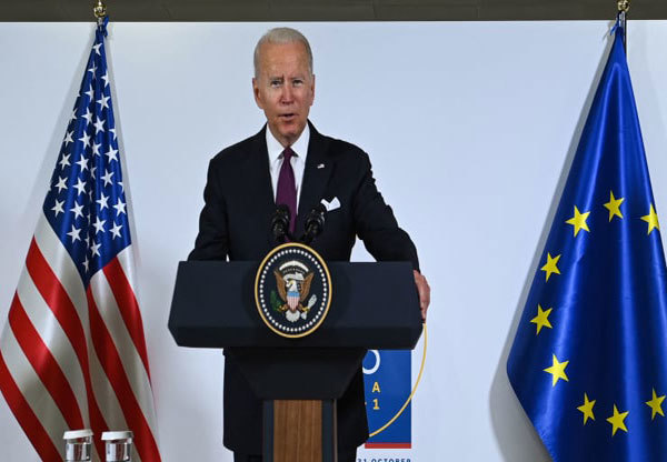 Tổng thống Biden nỗ lực khắc phục gián đoạn chuỗi cung ứng toàn cầu - Ảnh 1