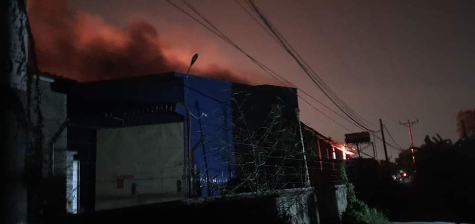 Cháy lớn tại xưởng cồn ở xã An Thượng, Hoài Đức - Ảnh 5