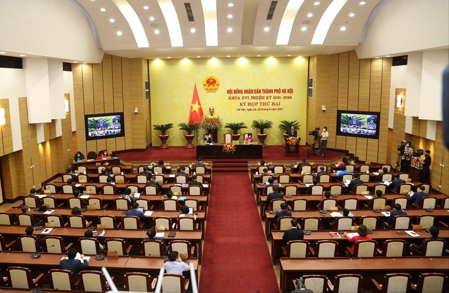 Khai mạc Kỳ họp thứ hai, HĐND Thành phố Hà Nội khoá XVI, nhiệm kỳ 2021 - 2026 - Ảnh 4