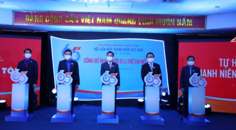 Hội LHTN Việt Nam đồng hành với 650 trẻ em mồ côi do dịch Covid - 19 - Ảnh 1
