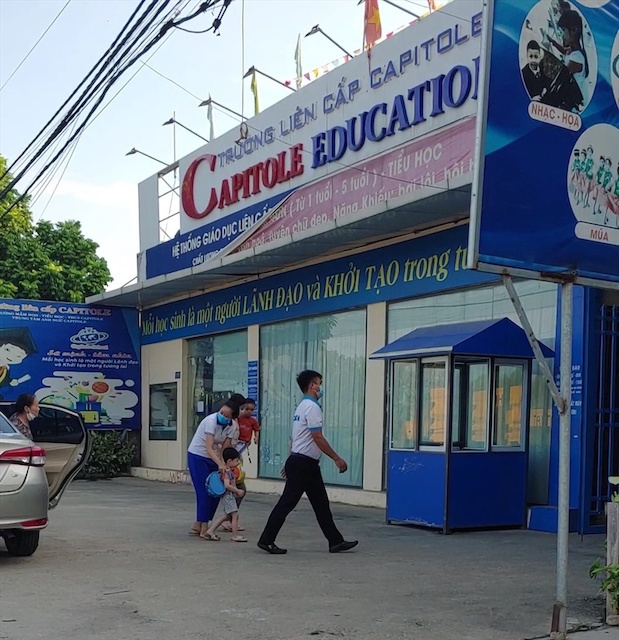 Hà Nội: Một trường liên cấp tại huyện Sóc Sơn tự ý đón học sinh trở lại lớp - Ảnh 1