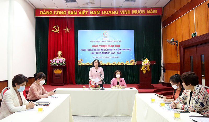 Đại hội đại biểu phụ nữ Hà Nội lần thứ XVI sẽ diễn ra vào ngày 24-25/11 - Ảnh 1