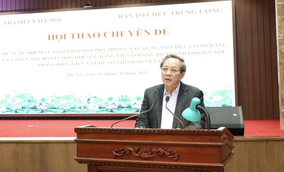 Hà Nội nâng chất lượng tổ chức cơ sở Đảng gắn với xây dựng chính quyền đô thị - Ảnh 2