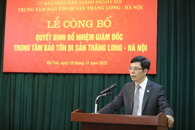 Bổ nhiệm ông Nguyễn Thanh Quang giữ chức Giám đốc Trung tâm Bảo tồn di sản Thăng Long – Hà Nội - Ảnh 3