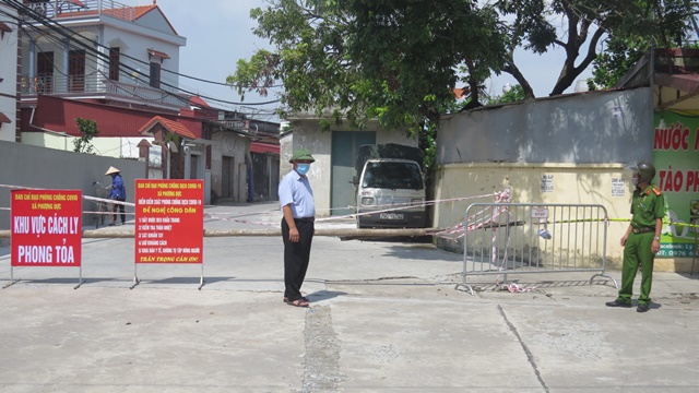 Huyện Phú Xuyên: Phong toả xóm 603 người dân có ca mắc Covid-19 làm việc tại Công ty Napaty Việt Nam - Ảnh 1