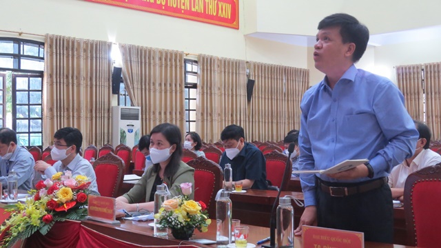 Cử tri 4 huyện phía Nam TP Hà Nội kiến nghị với đại biểu Quốc hội các vấn đề trong lĩnh vực giao thông - Ảnh 3