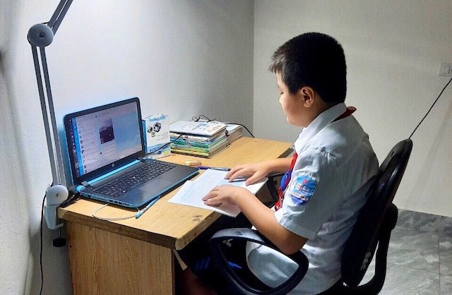 Huyện Mê Linh: Rà soát, đánh giá, bảo đảm hiệu quả giảng dạy trực tuyến - Ảnh 1