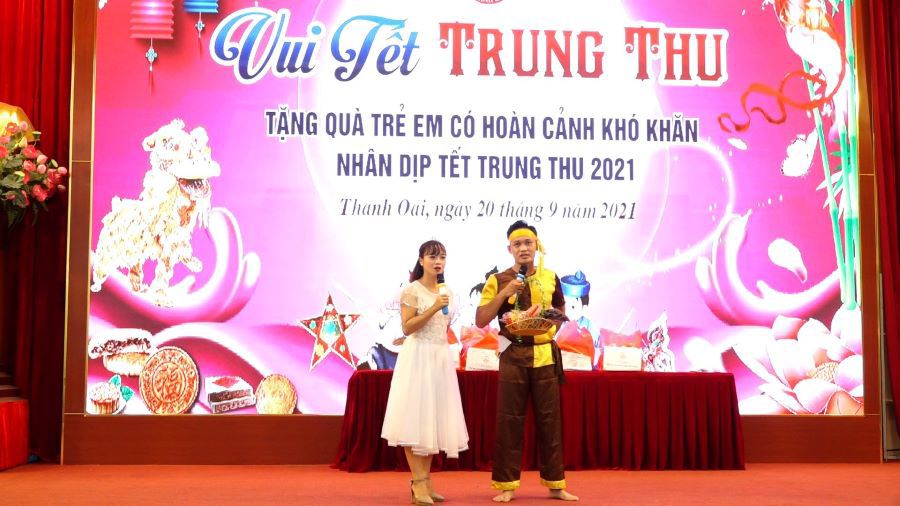 Huyện Thanh Oai: Nhiều hoạt động chăm lo, động viên thiếu nhi có hoàn cảnh khó khăn - Ảnh 2