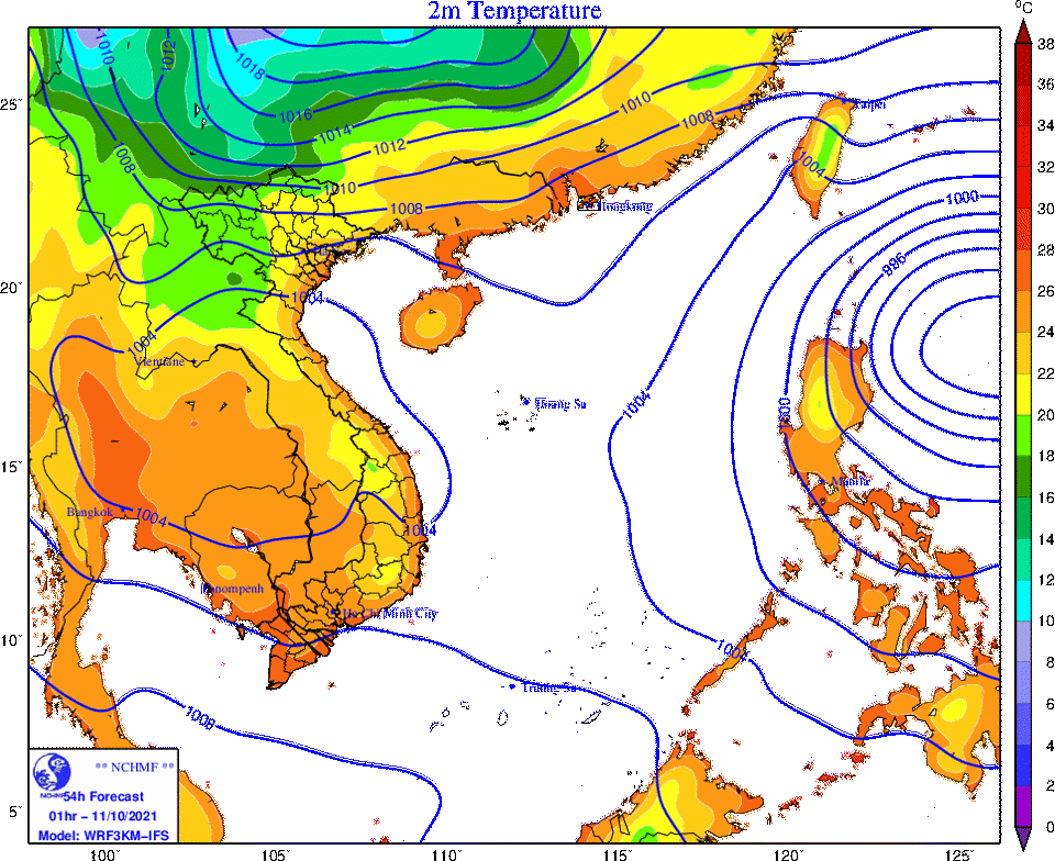 Thời tiết hôm nay (10/10): Bắc Bộ mưa rất to, có gió mùa đông bắc - Ảnh 1