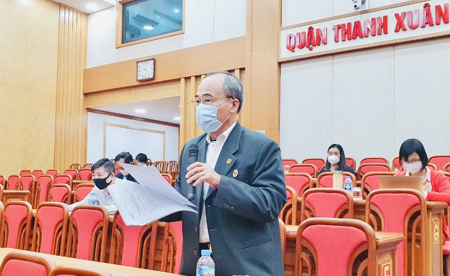 Cử tri quận Thanh Xuân kiến nghị sớm thực hiện các dự án “treo” - Ảnh 2