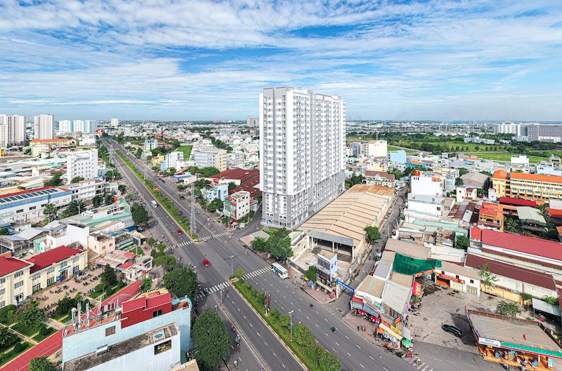 Căn hộ khu Tây Sài Gòn thu hút người miền Tây - Ảnh 1