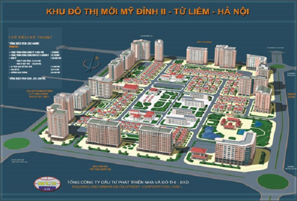 Hà Nội: Điều chỉnh cục bộ quy hoạch chi tiết Khu đô thị mới Mỹ Đình II - Ảnh 1