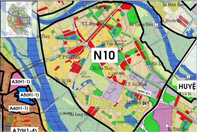 Hà Nội: Lập điều chỉnh cục bộ Quy hoạch chung xây dựng Thủ đô tại quận Long Biên và huyện Gia Lâm - Ảnh 1