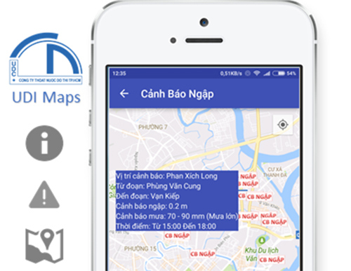 TP Hồ Chí Minh: Người dân có thể tránh ngập bằng smartphone - Ảnh 1