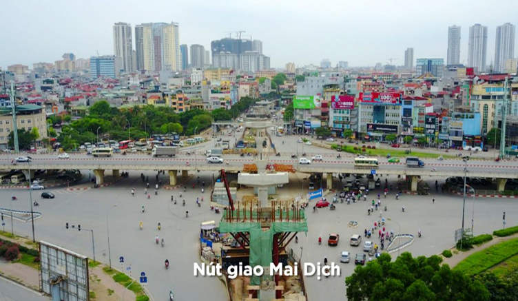 Hà Nội: Phân luồng giao thông phục vụ thi công Vành đai 3 - Ảnh 1