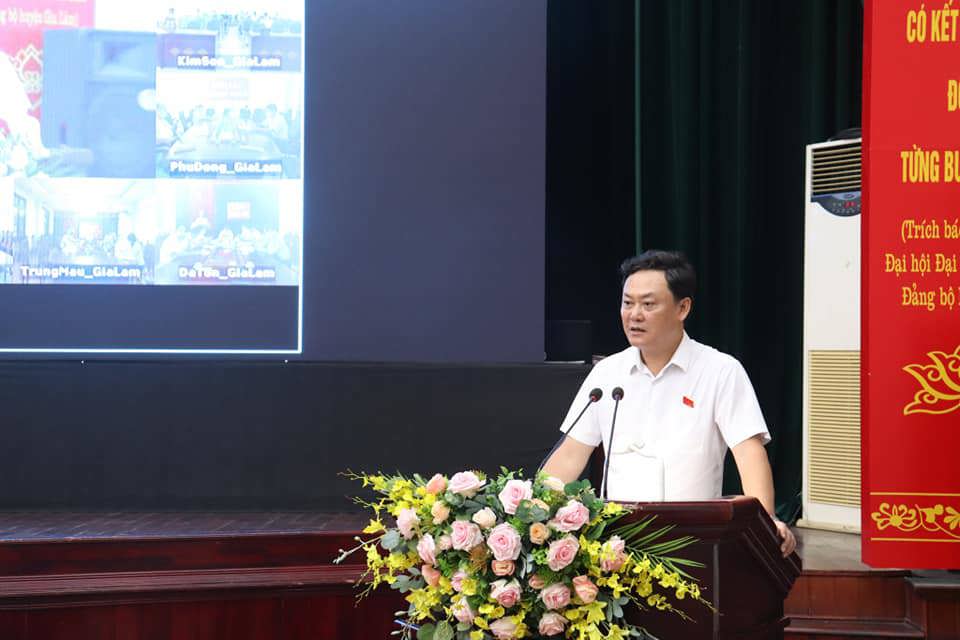 Cử tri huyện Gia Lâm kiến nghị nhiều vấn đề liên quan đến đất đai, ô nhiễm môi trường - Ảnh 2