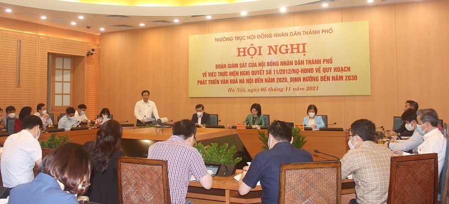 Hà Nội: Quy hoạch phát triển văn hoá đã thúc đẩy các thiết chế tại cơ sở - Ảnh 1