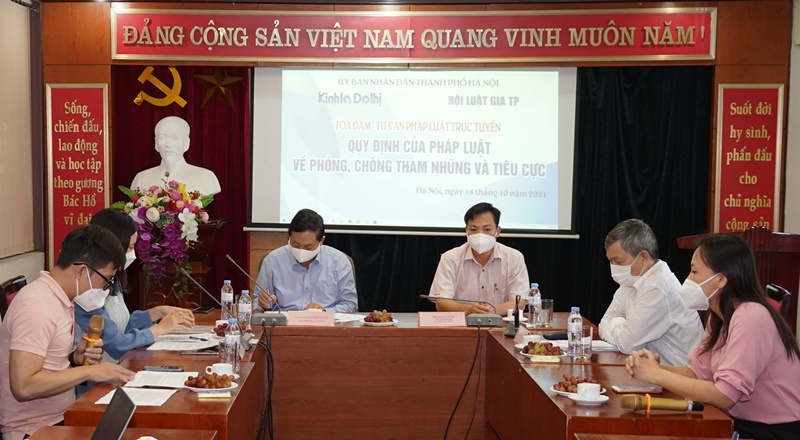 Tọa đàm, tư vấn pháp luật trực tuyến “Quy định của pháp luật về phòng, chống tham nhũng và tiêu cực” - Ảnh 10