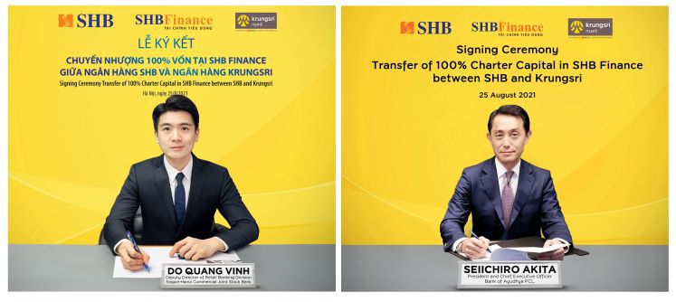 SHB chuyển nhượng 100% vốn tại SHB Finance cho ngân hàng của Thái Lan - Ảnh 1