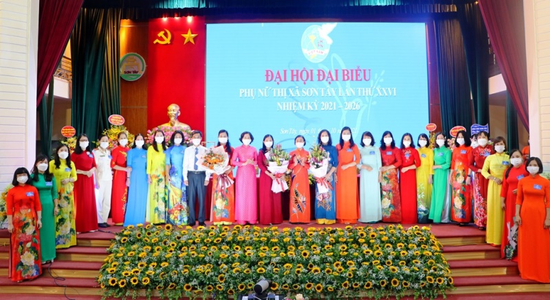 Sơn Tây tổ chức thành công Đại hội Đại biểu Phụ nữ lần thứ XXVI nhiệm kỳ 2021 – 2026 - Ảnh 2