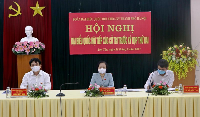 Cử tri Hà Nội kiến nghị với Kỳ họp thứ 2 của Quốc hội nhiều vấn đề  dân sinh “nóng” - Ảnh 2