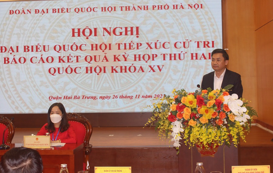 Tổng Bí thư Nguyễn Phú Trọng tiếp xúc cử tri Hà Nội, chia sẻ về phòng chống tiêu cực - Ảnh 2