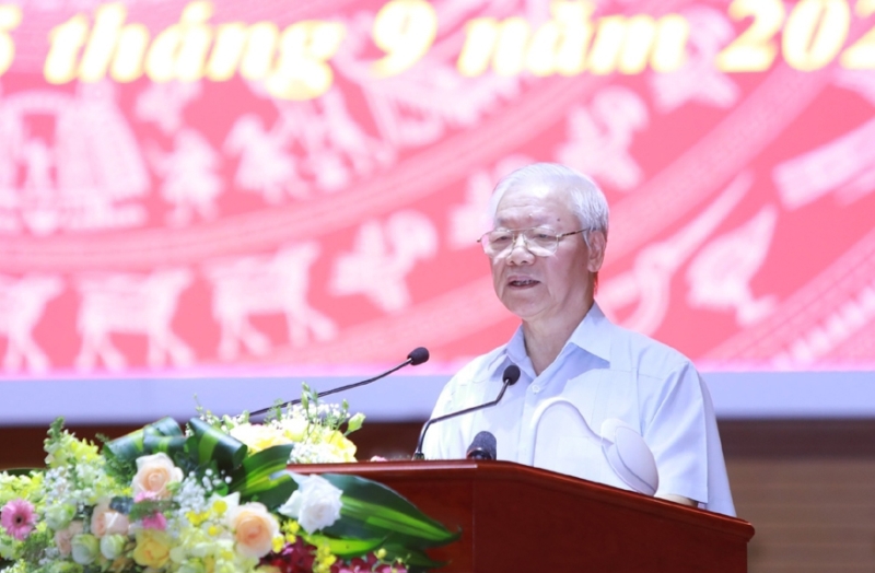 Tổng Bí thư Nguyễn Phú Trọng: Cơ quan Nội chính phải thật sự là những “thanh bảo kiếm sắc bén” - Ảnh 1