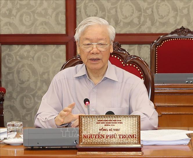 Tổng Bí thư gửi lời thăm hỏi, động viên Đảng bộ, chính quyền và nhân dân TP Hồ Chí Minh - Ảnh 1