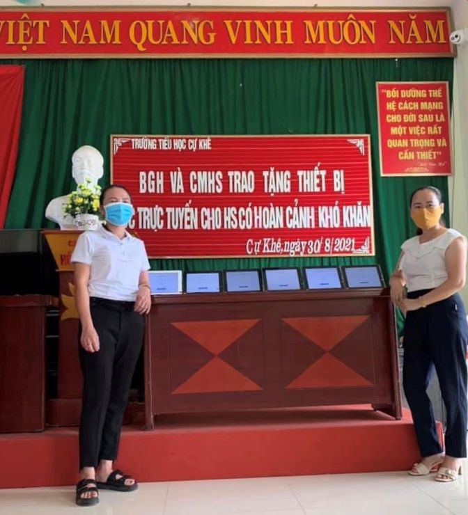 Ngành GD&ĐT huyện Thanh Oai kịp thời hỗ trợ học sinh bước vào năm học mới - Ảnh 1