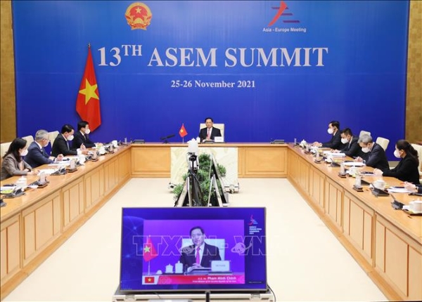 Thủ tướng Phạm Minh Chính nêu 4 đề xuất tăng cường hợp tác giữa các nước Á - Âu - Ảnh 1