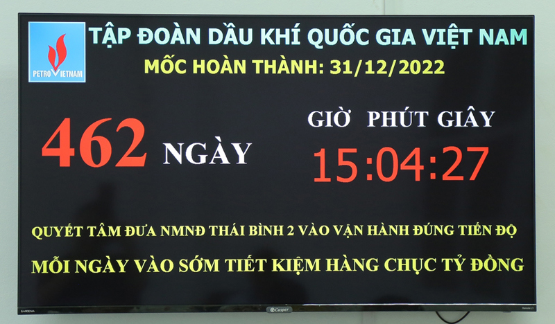 Dự án Nhà máy Nhiệt điện Thái Bình 2 còn 462 ngày để về đích - Ảnh 2