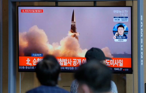 Triều Tiên lần đầu phóng tên lửa bị cấm sau gần nửa năm - Ảnh 1