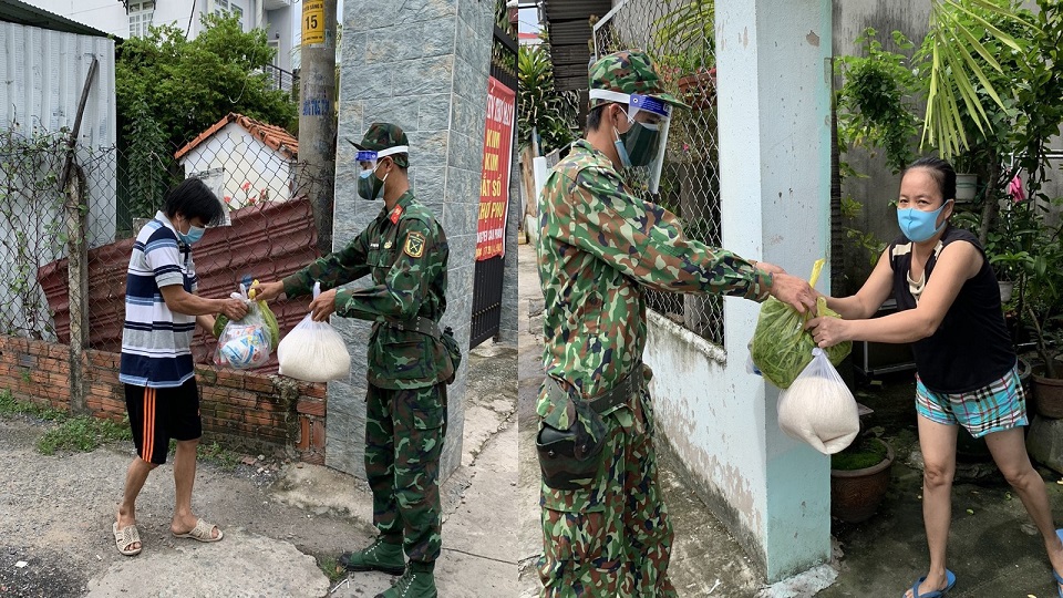 Nghĩa tình quân dân ở phường Đông Hưng Thuận, quận 12, TP Hồ Chí Minh - Ảnh 5