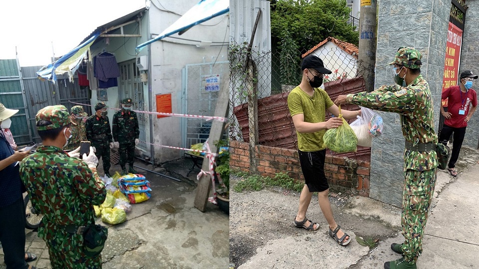 Nghĩa tình quân dân ở phường Đông Hưng Thuận, quận 12, TP Hồ Chí Minh - Ảnh 6