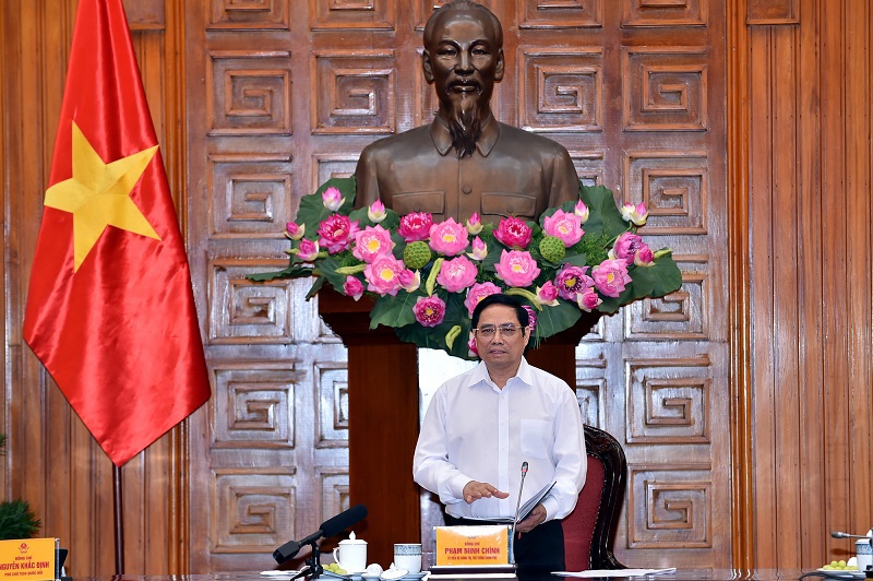 Thủ tướng Phạm Minh Chính kiểm tra công tác phòng, chống dịch Covid-19 ở TP Hồ Chí Minh - Ảnh 11