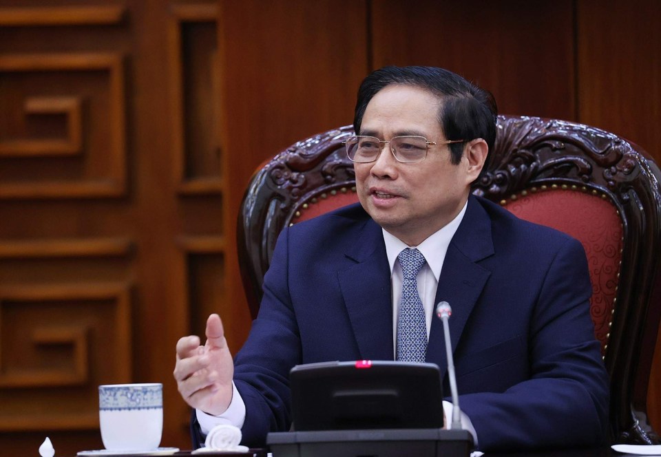 Thủ tướng Phạm Minh Chính tiếp Đại sứ Trung Quốc tại Việt Nam - Ảnh 1