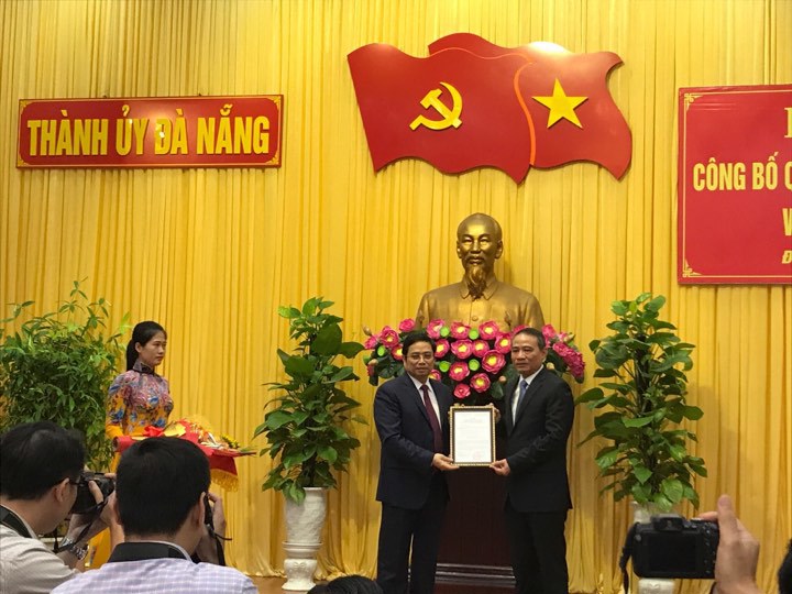 Ông Trương Quang Nghĩa nhận nhiệm vụ Bí thư Thành ủy Đà Nẵng - Ảnh 1