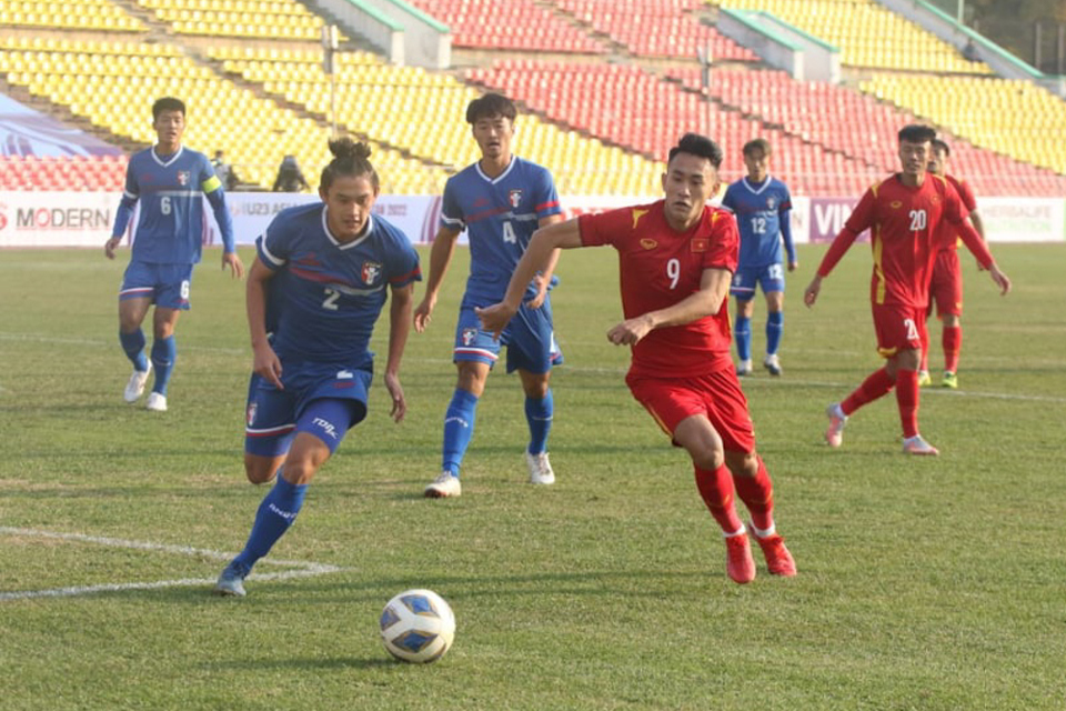 U23 Việt Nam 1 - 0 U23 Đài Bắc Trung Hoa: Chiến thắng vất vả - Ảnh 1
