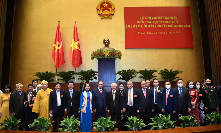 Toàn văn phát biểu của Tổng Bí thư Nguyễn Phú Trọng tại Hội nghị Văn hóa toàn quốc - Ảnh 4