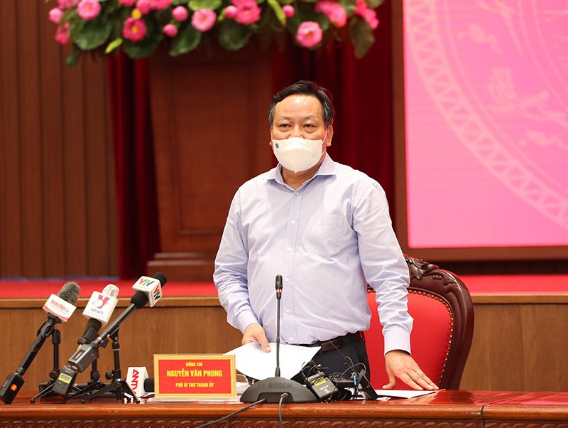 Phó Bí thư Thành ủy Nguyễn Văn Phong: Từ 6h ngày 21/9, Hà Nội nới lỏng thêm một số hoạt động sản xuất, kinh doanh gắn với phòng, chống dịch - Ảnh 1