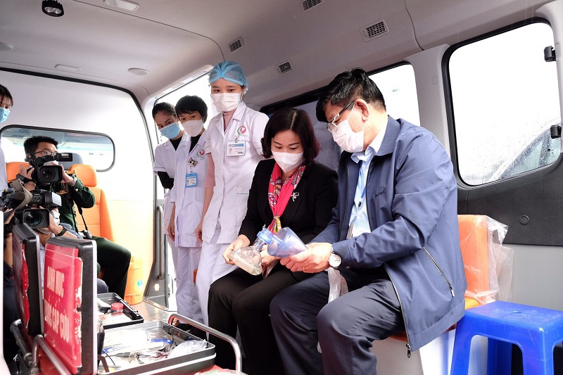 Hà Nội: Diễn tập vận hành trạm y tế lưu động tại khu công nghiệp - Ảnh 1