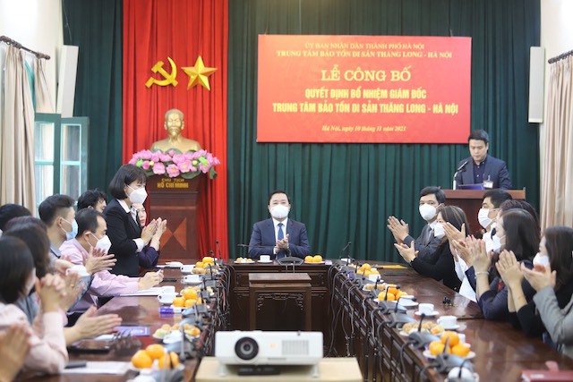 Bổ nhiệm ông Nguyễn Thanh Quang giữ chức Giám đốc Trung tâm Bảo tồn di sản Thăng Long – Hà Nội - Ảnh 1