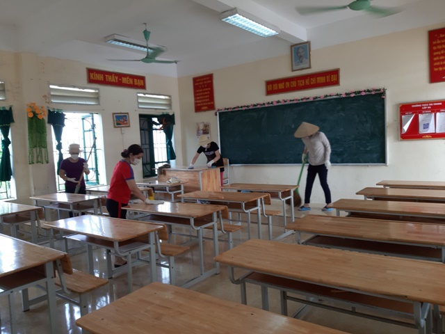 Huyện Phú Xuyên chuẩn bị chu đáo phương án đón học sinh lớp 9 trở lại học tại trường từ 22/11 - Ảnh 3