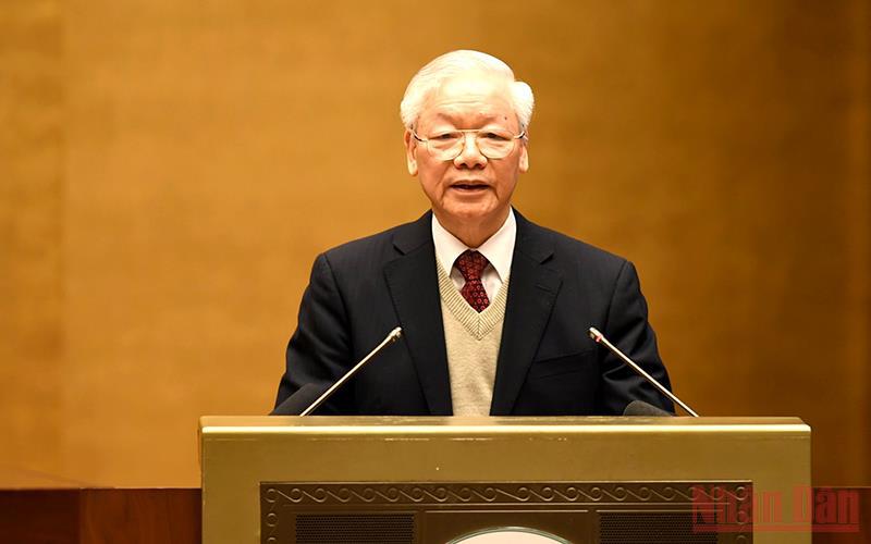 Toàn văn phát biểu của Tổng Bí thư Nguyễn Phú Trọng tại Hội nghị Văn hóa toàn quốc - Ảnh 1