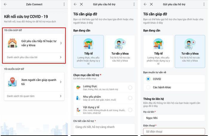 Zalo Connect: Ứng dụng giúp đỡ cộng đồng mùa dịch - Ảnh 1